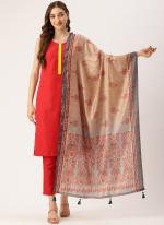 Cotton Multi Colour Daily Wear Printed Dupatta